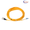 Câble de raccordement à fibre optique LC UPC à FC UPC Duplex OS2 PVC monomode (OFNR) 3.0mm